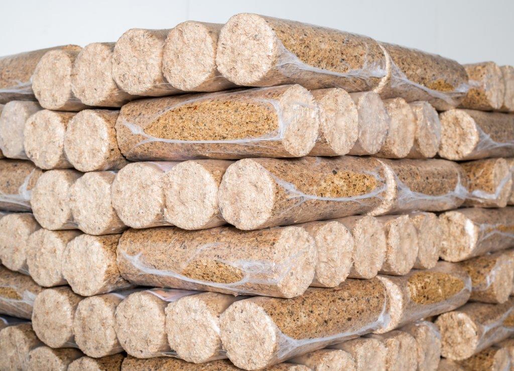 NESTRO Holzbriketts Nadelholz 960 kg Palette – Bild 2