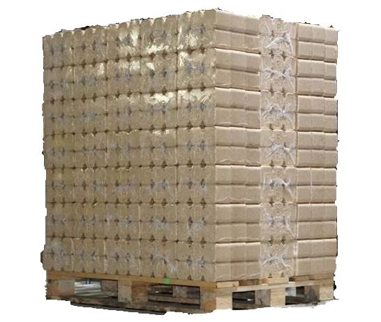 Uckermark Holzbriketts Nadelholz 960 kg Palette – Bild 2