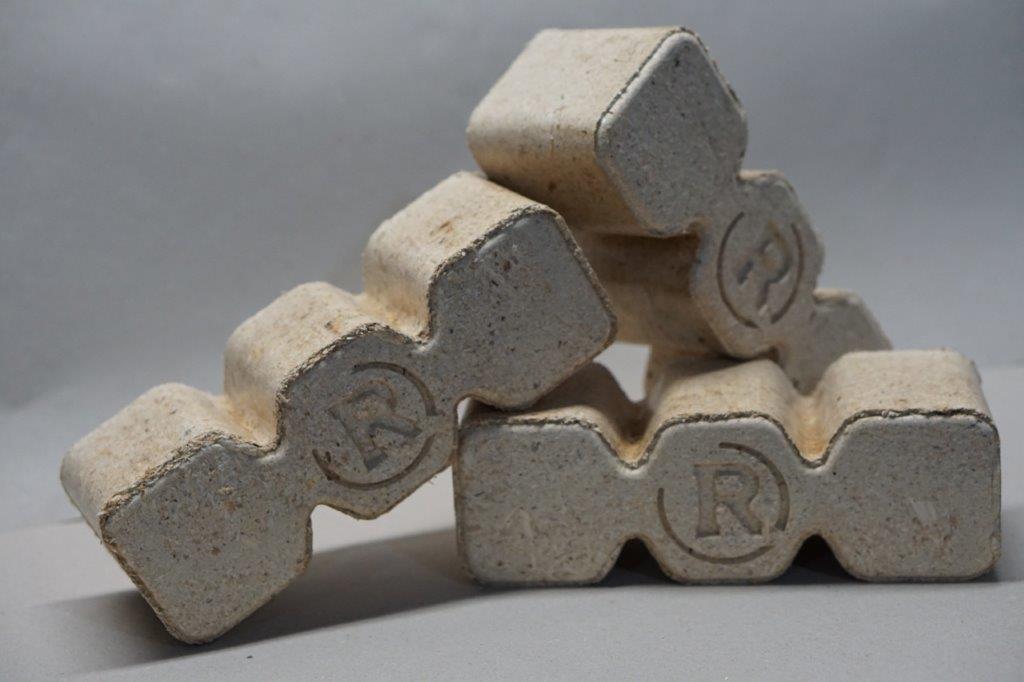 Uckermark Holzbriketts Nadelholz 960 kg Palette – Bild 5