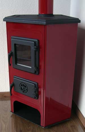 Eck-Kaminofen Gustav 6kW – Bild 7