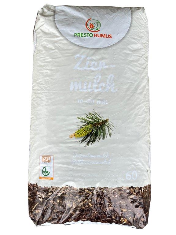 Kiefernrinde Ziermulch 10-20 mm, 60 L, 42 Sack/Pal. – Bild 2