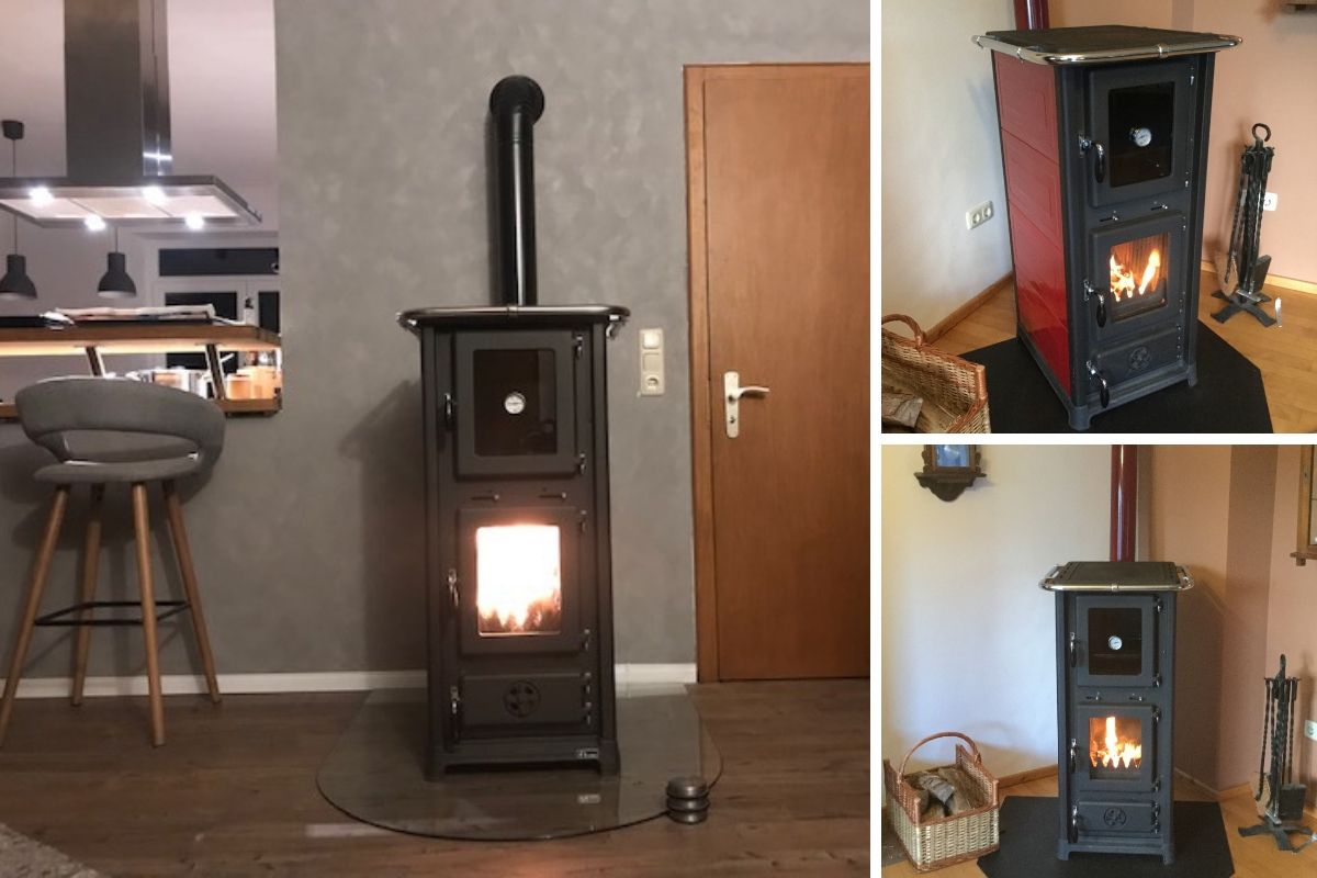 Kamin mit Backofen Johann 12kW – Bild 11