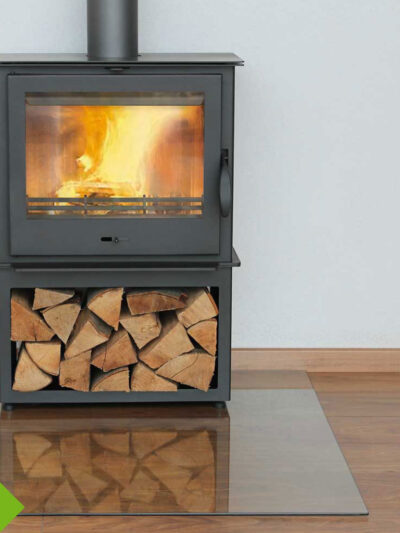 Kaminofen Juhnberg Lorenz 7kW mit Holzfach