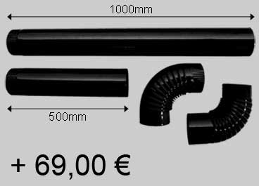 Kaminofen wasserführend Maximilian 18kW – Bild 4
