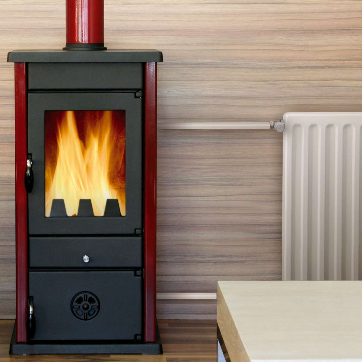 Kaminofen wasserführend Wodan 11kW – Bild 10