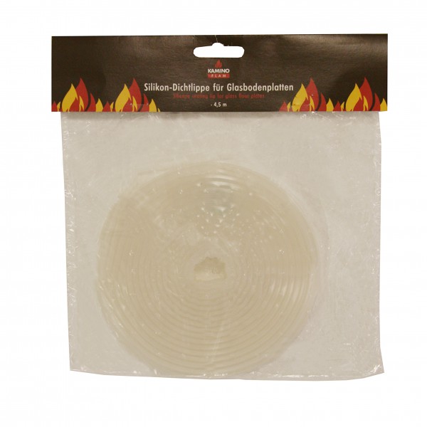 Silikon-Dichtlippe 4,5m für Glasbodenplatte