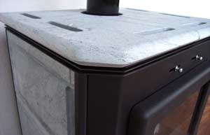 Speckstein Kaminofen Heinrich 14kW – Bild 12