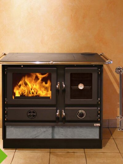 Wasserführender Speckstein Herd Amalia 16kW