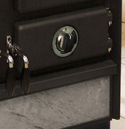 Wasserführender Speckstein Herd Amalia 16kW – Bild 11