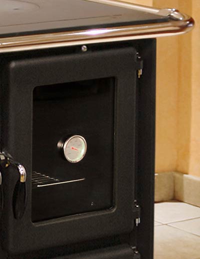 Wasserführender Speckstein Herd Amalia 16kW – Bild 5