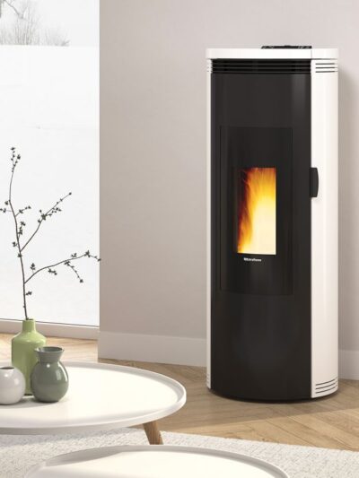 Extraflame Amika 16 Pelletofen Weiß