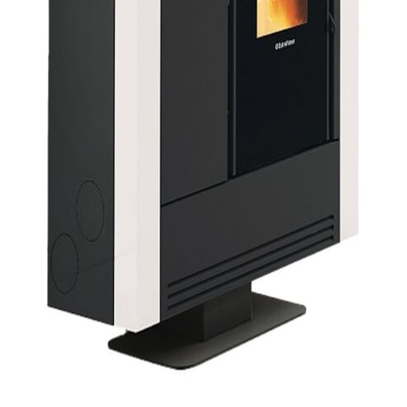 Extraflame SOUVENIR PLUS STEEL 5.0 - Weiss Pelletofen – Bild 4