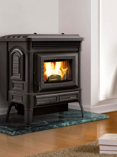 Extraflame Teodora 16 Evo Pelletofen Gusseisen Schwarz