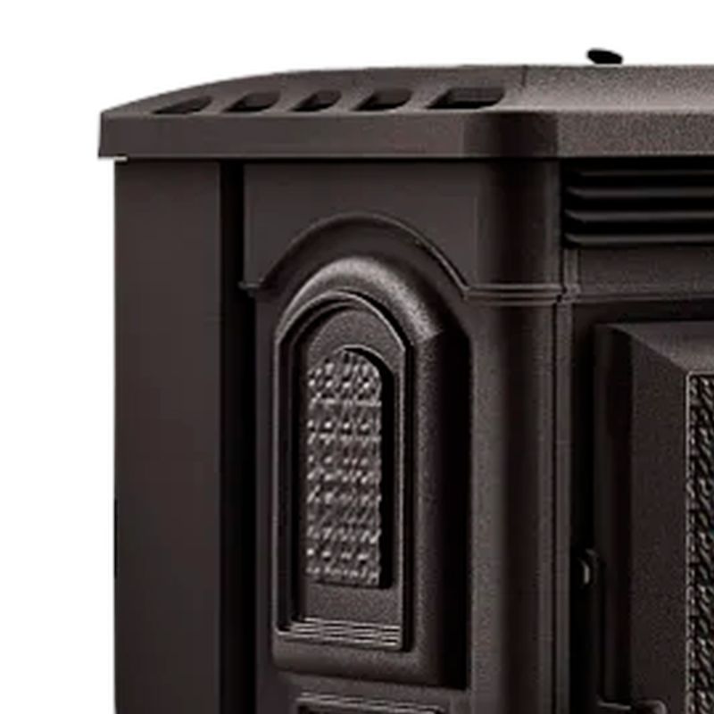 Extraflame Teodora 16 Evo Pelletofen Gusseisen Schwarz – Bild 4