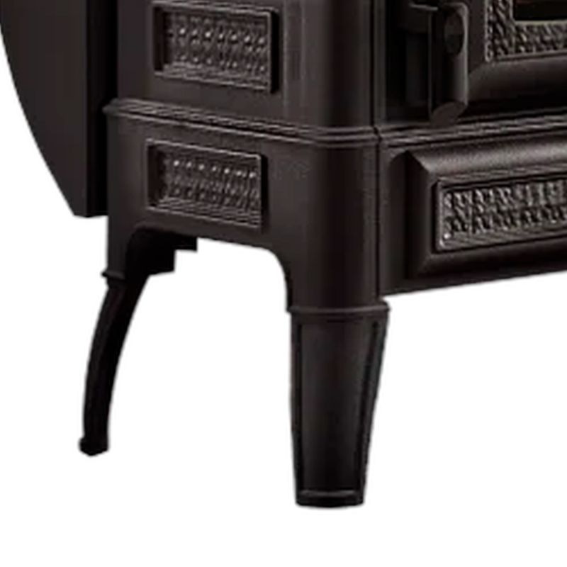 Extraflame Teodora 16 Evo Pelletofen Gusseisen Schwarz – Bild 5