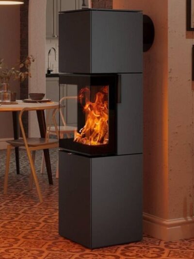 Spartherm Trico S steel RLU Kaminofen Titan