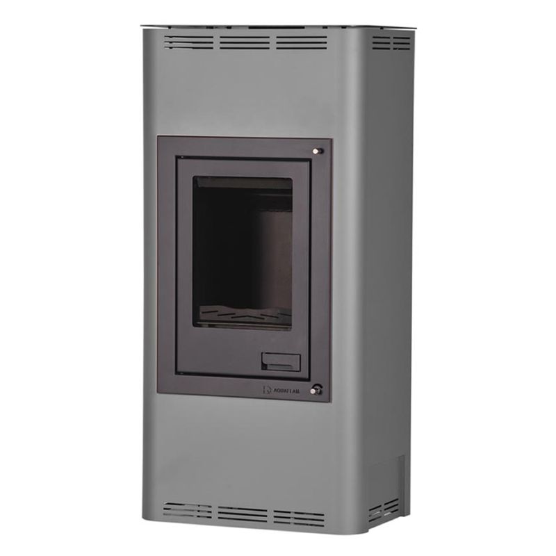 Aquaflam 12 Automatic Wasserführender Kaminofen Grey – Bild 3