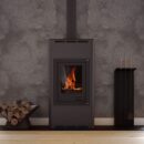 Aquaflam 12 Manual Wasserführender Kaminofen Black