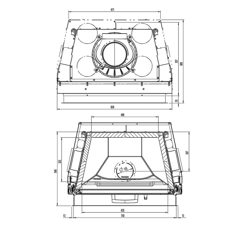 Austroflamm 75x39 S 2.0 Kamineinsatz – Bild 5