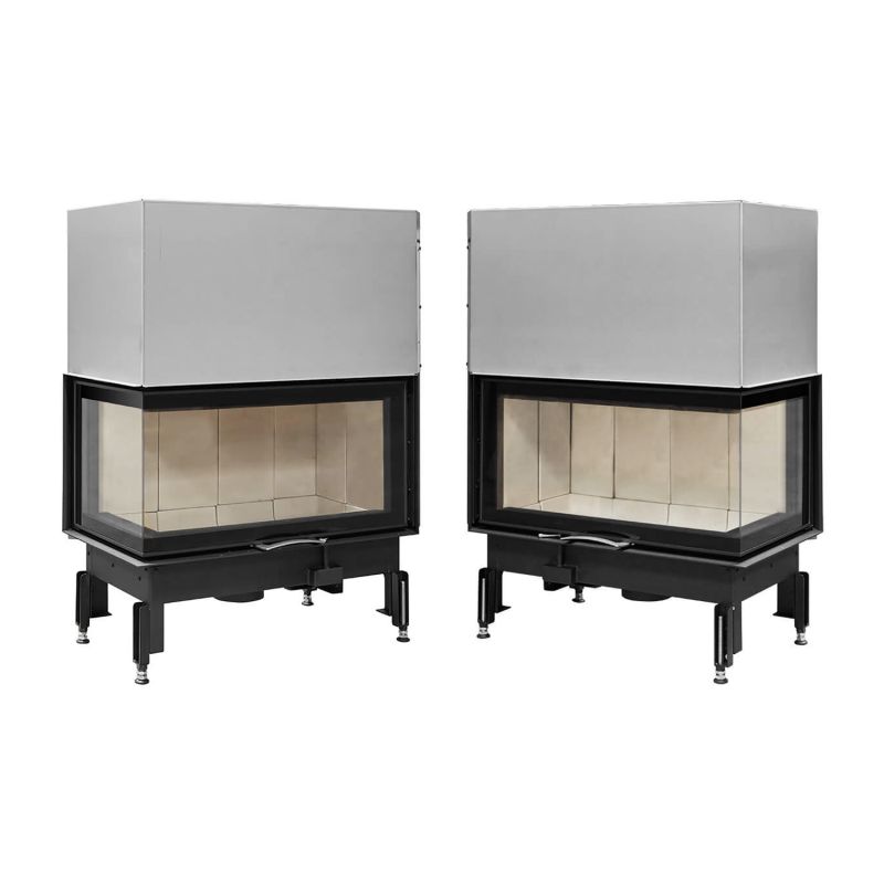 Austroflamm 89x49x45 S 2.0 Kamineinsatz Ecke rechts – Bild 7