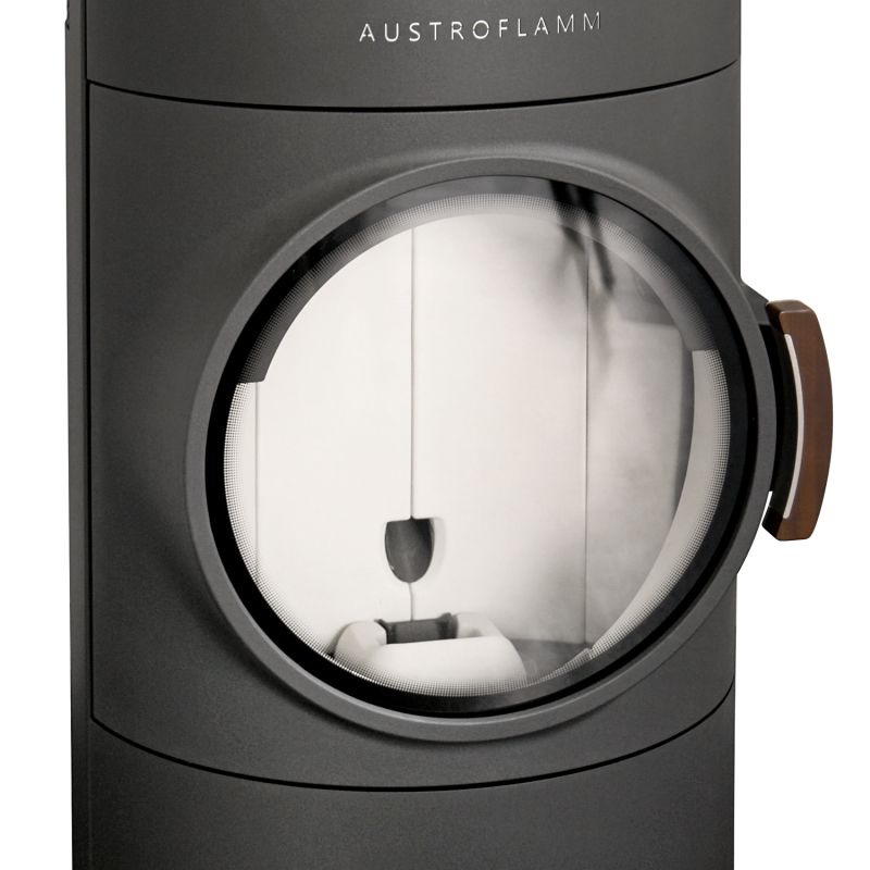 Austroflamm Clou Pelletofen Stahl gussgrau 10kW – Bild 3