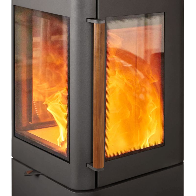 Austroflamm Ivy 2.0 Kaminofen Stahl Schwarz – Bild 3