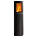 Austroflamm Mr. Wu Brikettofen Stahl Schwarz / Glasfront