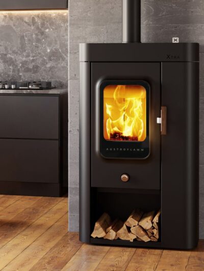 Austroflamm Sina Xtra Kaminofen Stahl gussgrau