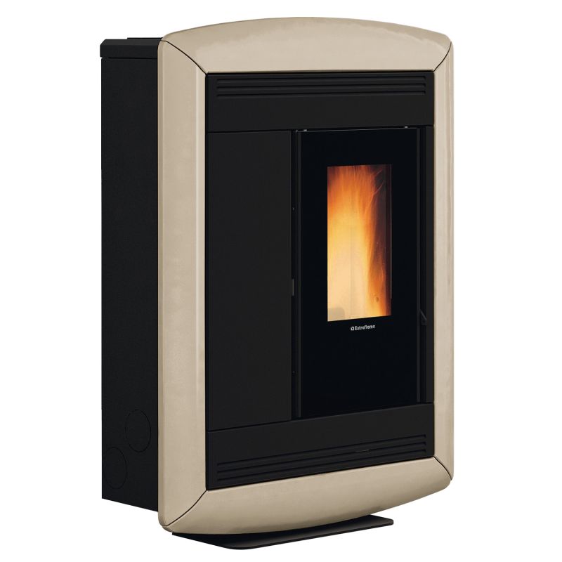 Extraflame Souvenir Lux EVO Pelletofen Majolika Tortora