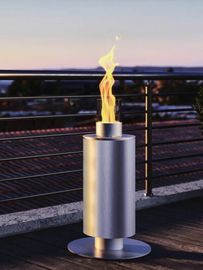 GRDN Kalayo tubo S Feuersäule Edelstahl