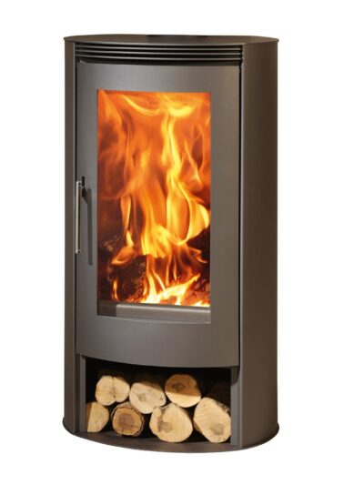 Panadero Delta EcoDesign Pano Kaminofen Stahl Schwarz 8 kW