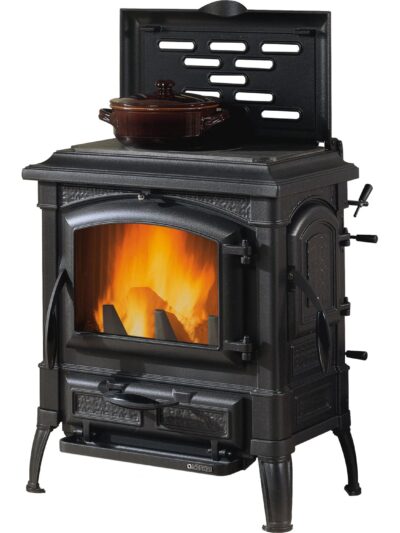 Firefix Küchenofen Isetta Gusseisen Schwarz 7,3 kW