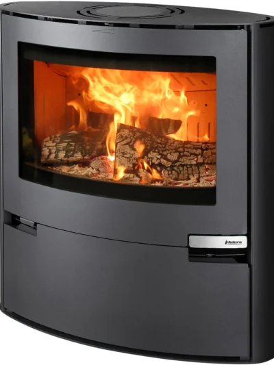 Aduro 15 Kaminofen Stahl Schwarz 6,5 kW mit Automatik