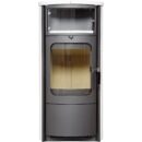 Hark Dauerbrand-Kaminofen Opera-B Schwarz Keramik Cremeweiß 7 kW Autom. EEK: A+