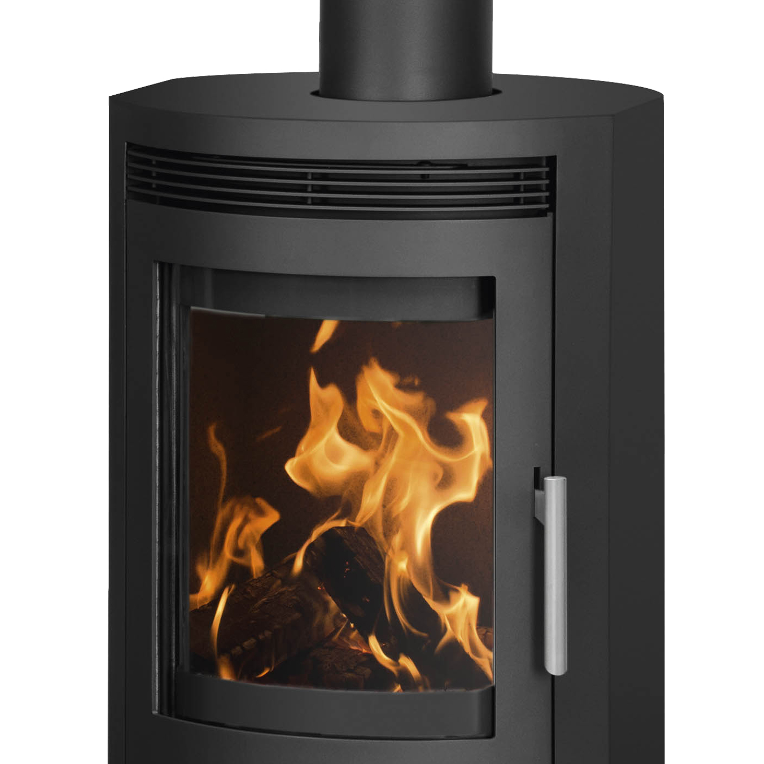 Justus Baltrum 5 D 2.0 Kaminofen Stahl Schwarz – Bild 7