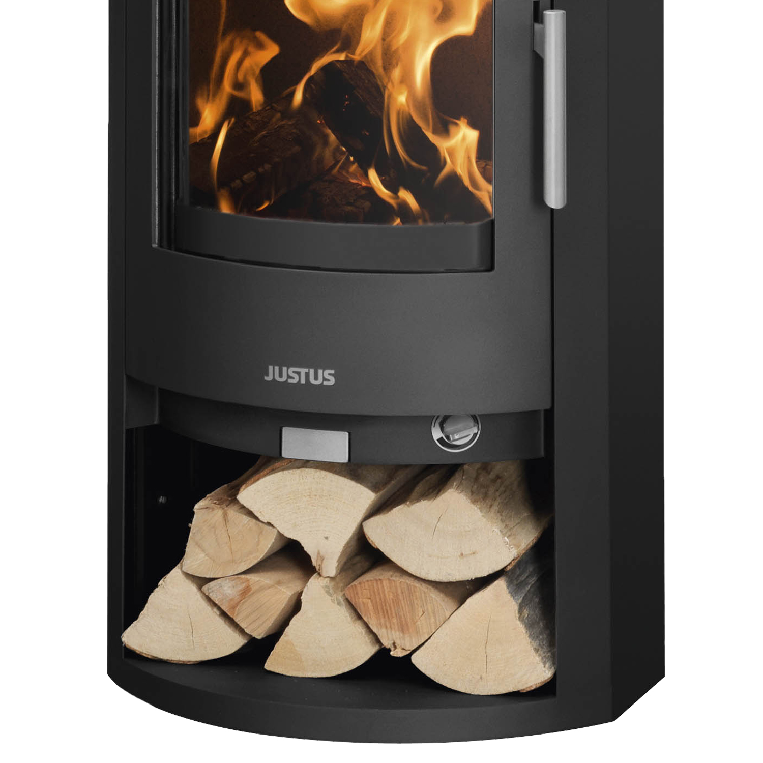 Justus Baltrum 5 D 2.0 Kaminofen Stahl Schwarz – Bild 6