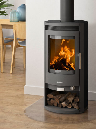Justus Baltrum 5 D 2.0 Kaminofen Stahl Schwarz