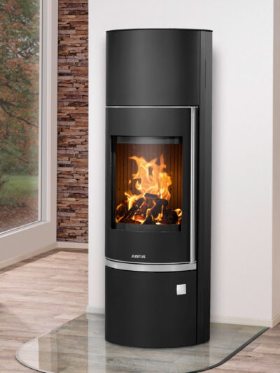 Justus Faro W+ 2.0 Kaminofen Stahl Schwarz