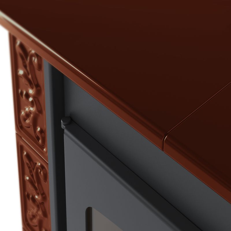 Kaminofen HS Flamingo Bali Brown – Bild 5
