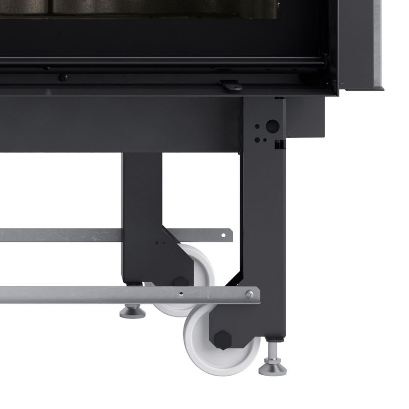 La Nordica Prestige Line Monoblocco 1000 Evo Kamineinsatz Stahl Schwarz – Bild 4