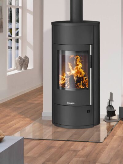 Oranier Polar Neo Vantage W+ Kaminofen Stahl Schwarz