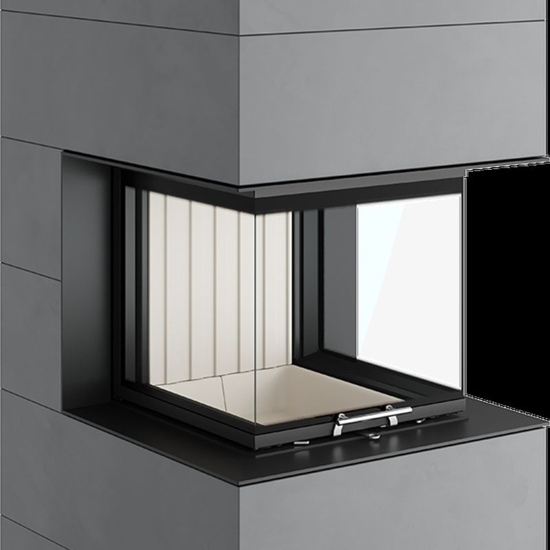 Spartherm SIM Arte U-50h Kaminbausatz RLA Feinbeton gespachtelt 2/3 – Bild 3