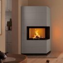 Spartherm SIM Varia 2Rh H2O Kaminbausatz RLA Feinbeton gespachtelt 2/3