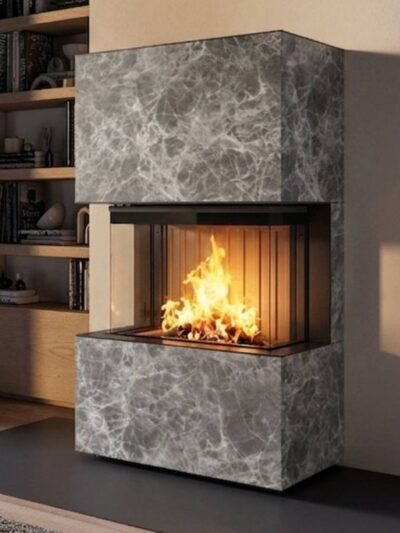 Spartherm Opal Kaminbausatz RLA Speckstein