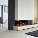 Spartherm DRU Metro 100XT/2-41 RCH Gas-Kamineinsatz G20 / Links / Ceraglas / Clear View
