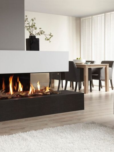 Spartherm DRU Metro 130XTL-41 RCH Gas-Kamineinsatz G31 / Rechts / Ceraglas / Clear View