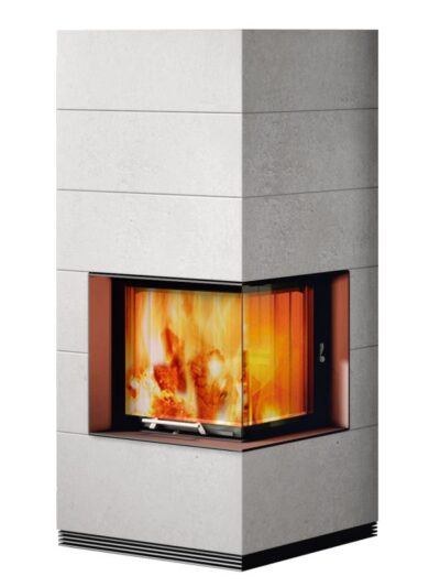 Spartherm wasserführender Kaminbausatz SIM 1/3 Varia 2R 55h-4S H2O Feinbeton