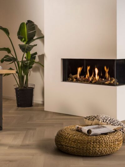 Trimline Fires Trimline 100 Corner Right Gas Kamineinsatz G20/G25