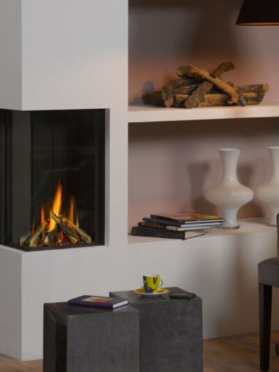 Trimline Fires Trimline 38 Corner Left Gas Kamineinsatz G30/G31
