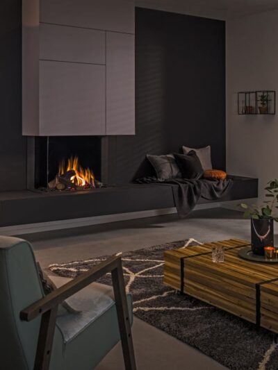 Trimline Fires Trimline 83 Panorama AR Gas Kamineinsatz G25